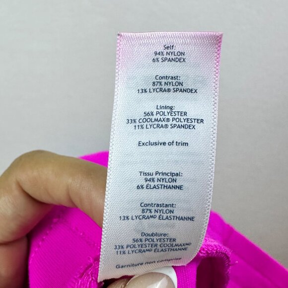 Ivivva by Lululemon Girl Size 14 Hot Pink Scrunched Pants Capri Athleisure Dance - Picture 13 of 13